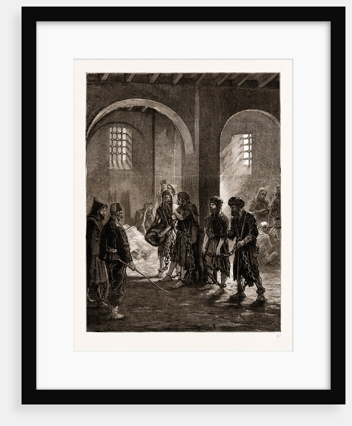 Interior Of A Convict Prison, Cairo by Anonymous