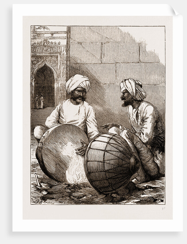 Preparing For The Prince: Tuning The Tom-toms At Jammu by Anonymous