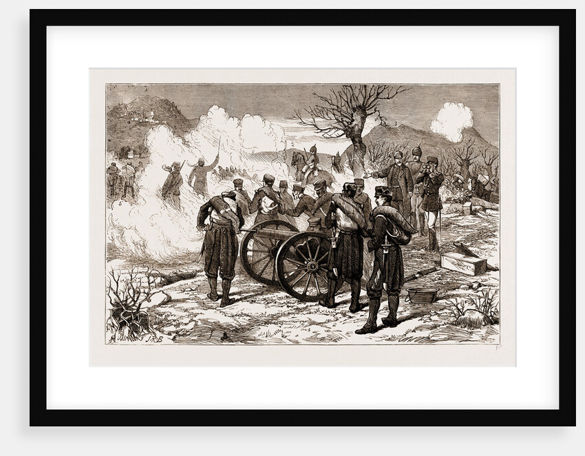 The Carlist War In Spain, During The Battle Of Elgueta by Anonymous