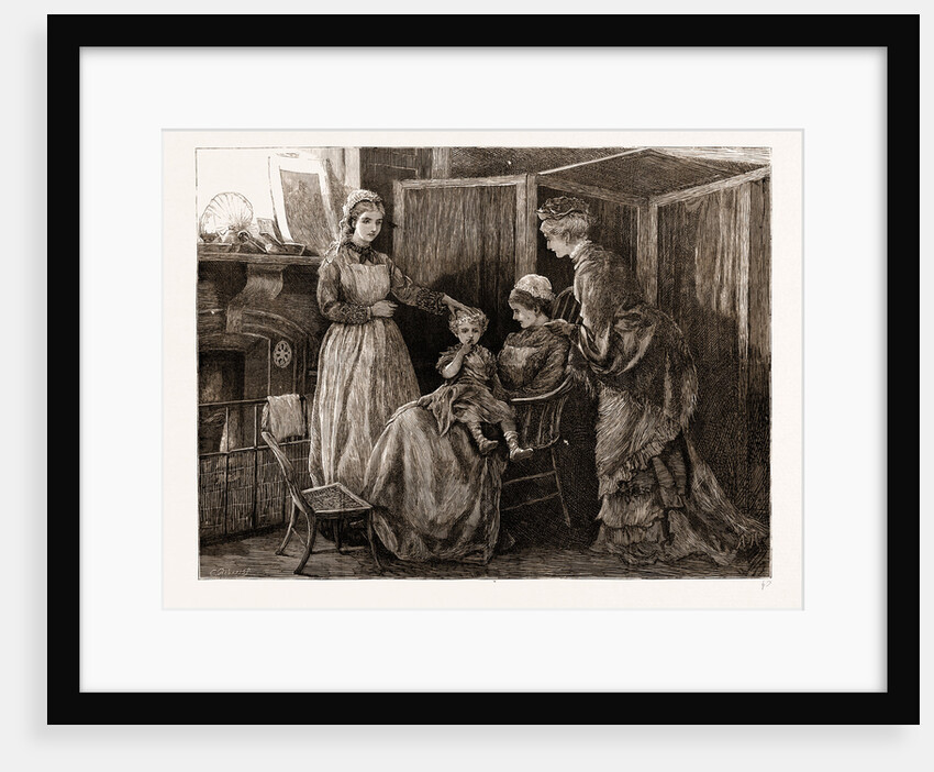 The Queen's Visit To The East End: recovering: At The London Hospital, UK by Anonymous