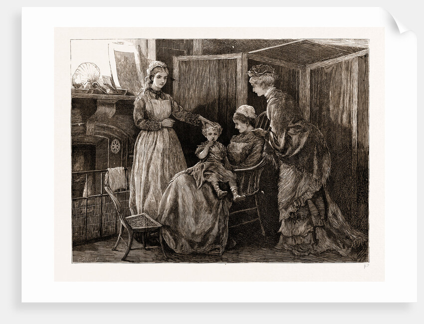 The Queen's Visit To The East End: recovering: At The London Hospital, UK by Anonymous