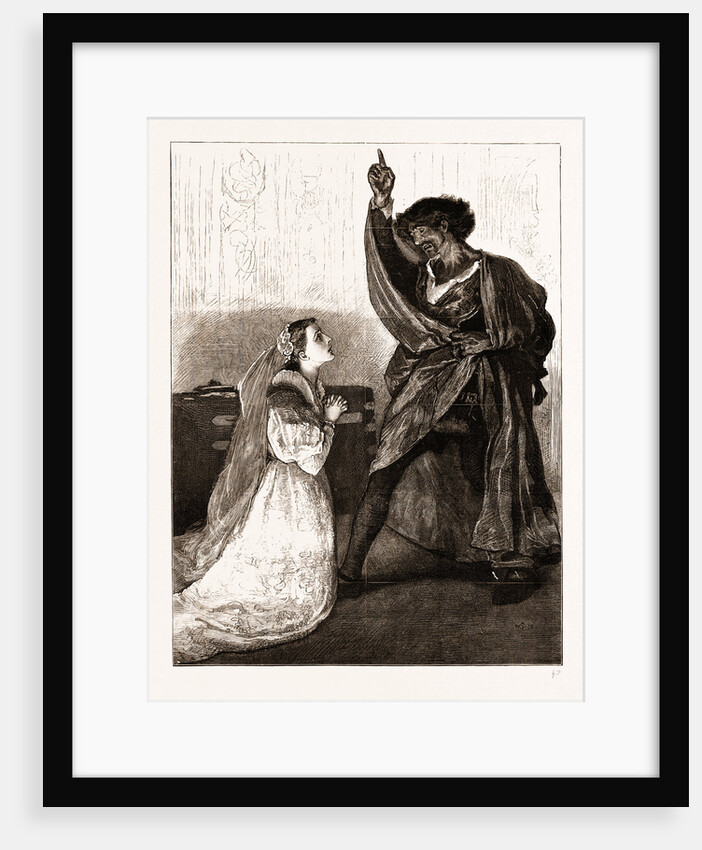 Mr. Irving And Miss Isabel Bateman In othello At The Lyceum Theatre, London by Anonymous