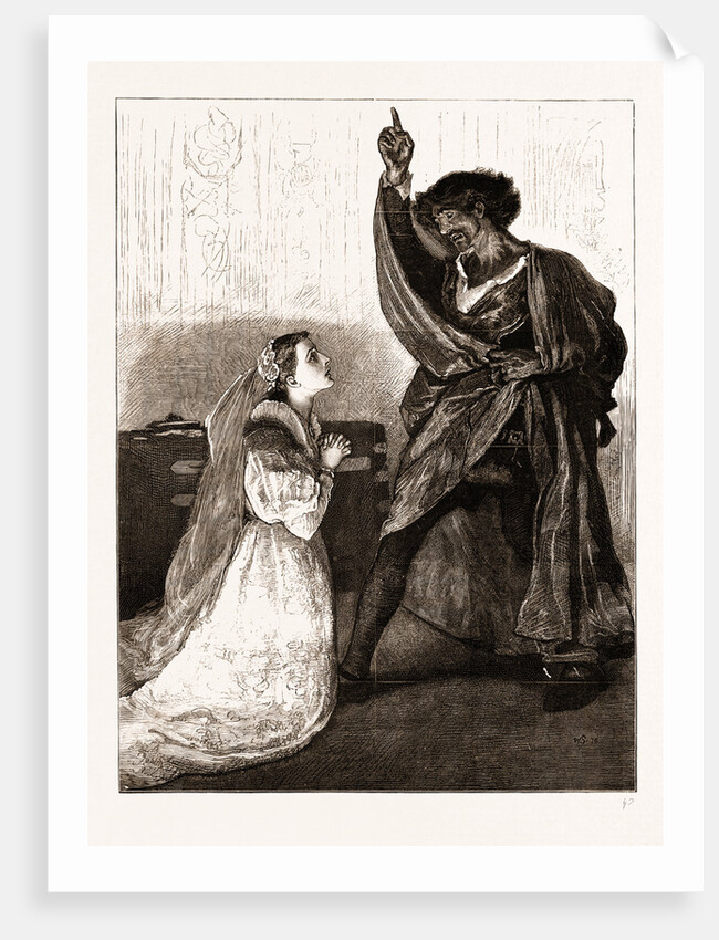 Mr. Irving And Miss Isabel Bateman In othello At The Lyceum Theatre, London by Anonymous