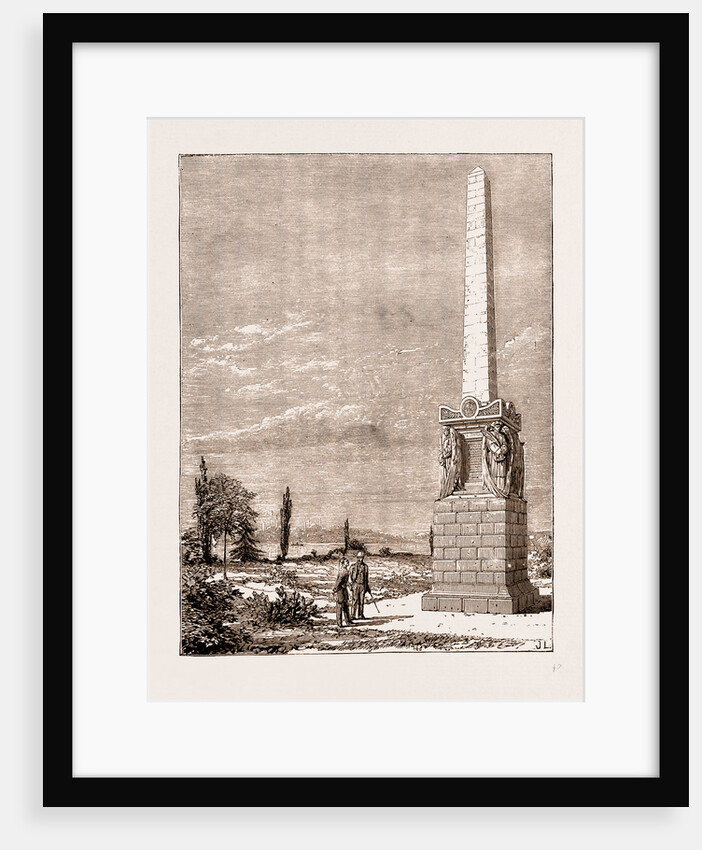 Monument In The British Graveyard by Anonymous