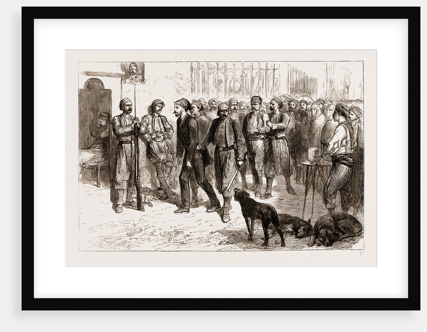 Going To The Lock-up At Constantinople, Istanbul by Anonymous