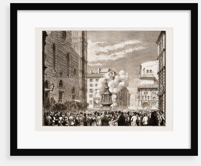 Eastertide Ceremonies: lo Scoppio Del Carro At Florence by Anonymous