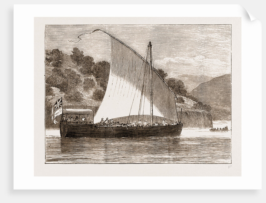 The White Ensign On Lake Tanganyika, Africa by Anonymous