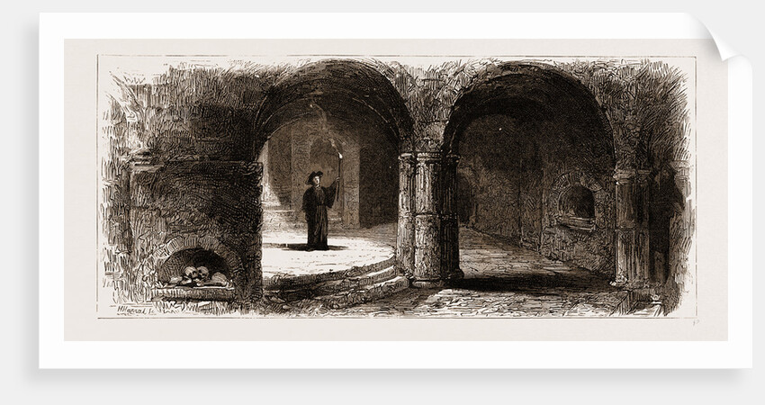 The Prince Of Wales At Malta, 1876: 2. Chapel In The Catacombs Of Citta Vecchia by Anonymous