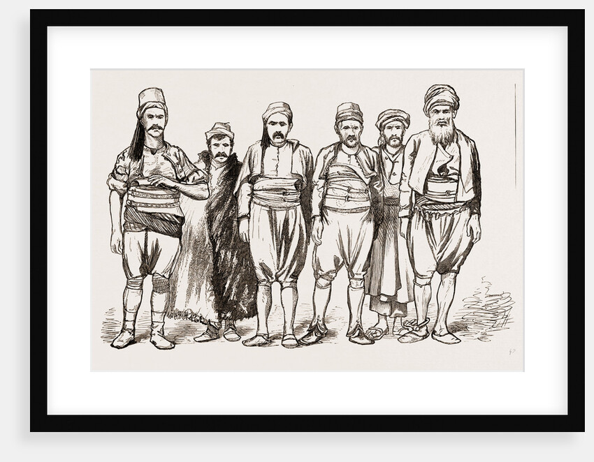 A Group Of Criminals In The Chief Prison, Istambul by Anonymous