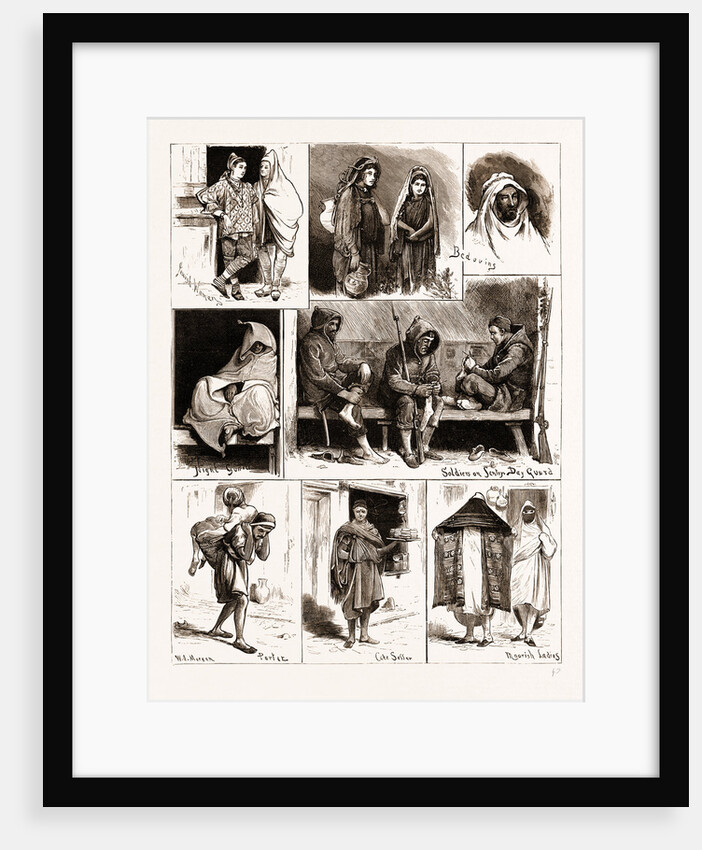 A Night Guard, Cake Seller by Anonymous