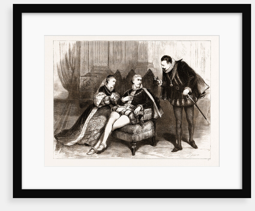 Queen Mary At The Lyceum Theatre, Act III by Anonymous