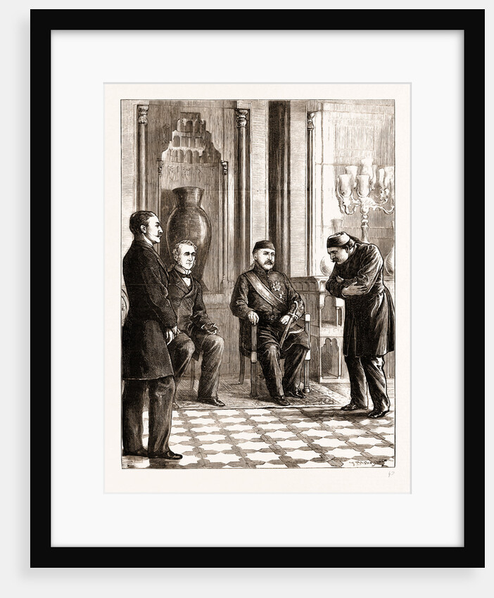 The Eastern Question: An Ambassadorial Audience With The Sultan, Istanbul by Anonymous