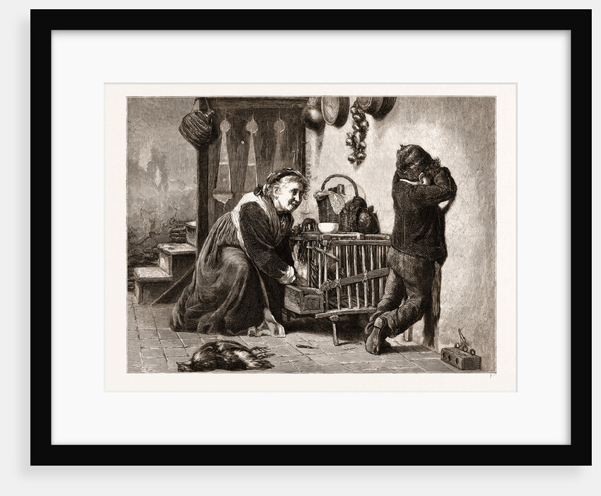 Condemned To Death From The Painting By Antonio Rotta by Anonymous