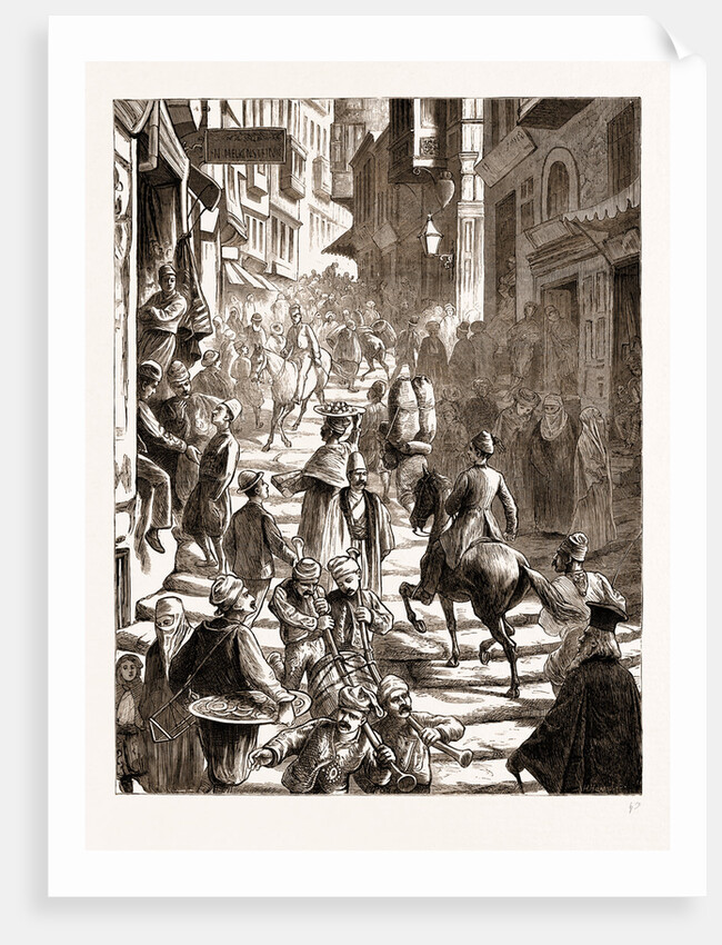 The Eastern Question: The Grande Rue De Pera, Constantinople by Anonymous