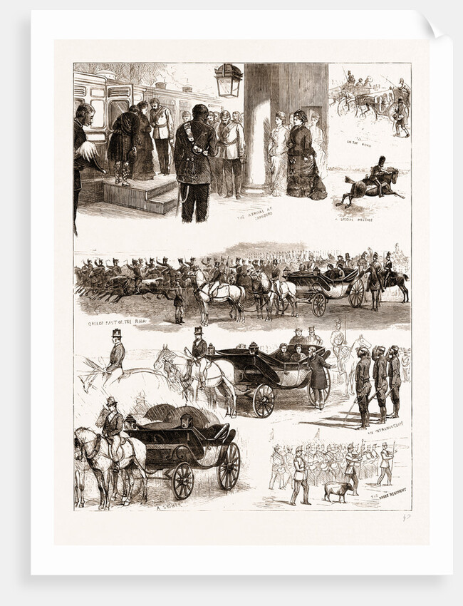 The Royal Review At Aldershot, UK by Anonymous