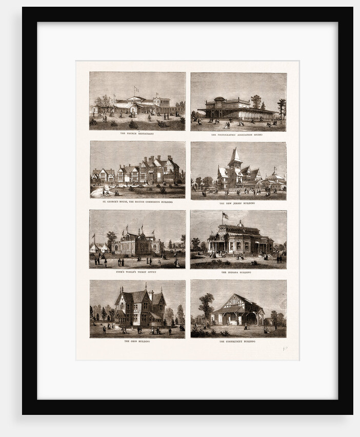 The American Centennial Exhibition: Buildings In The Grounds Of Fairmount Park, Philadelphia by Anonymous