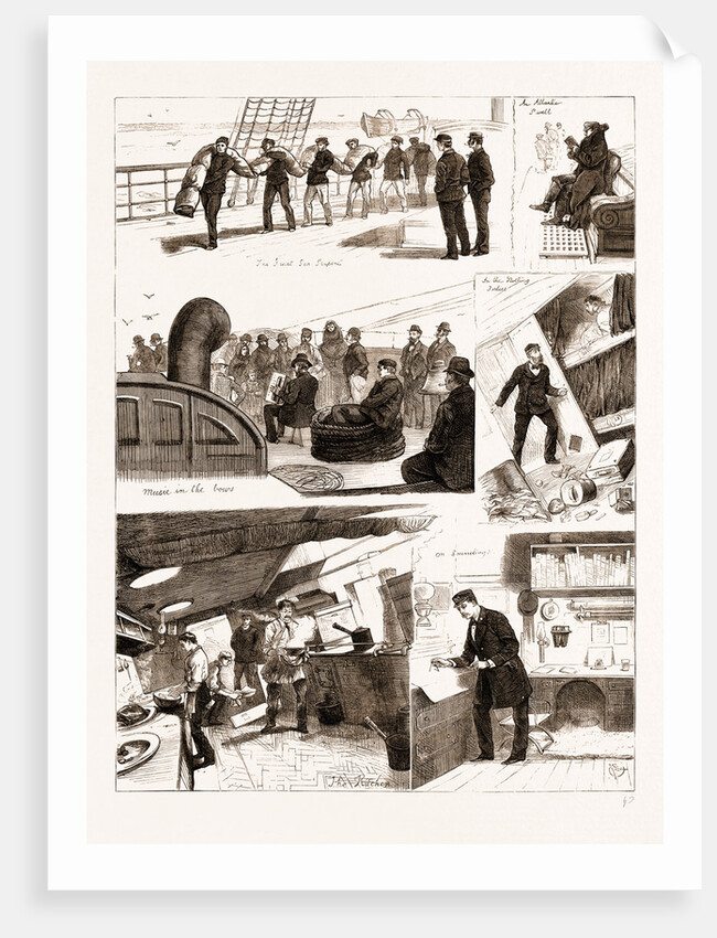 The American Centennial Exhibition: Notes On The Way To Philadelphia, 1876; An Atlantic Swell by Anonymous