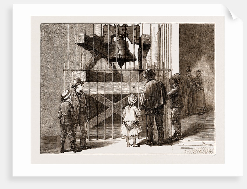 The American Centennial Exhibition, 1876: Liberty Bell by Anonymous