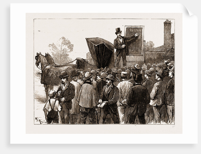 The American Centennial Exhibition, 1876: Outside The Exhibition: The lightning Calculator by Anonymous