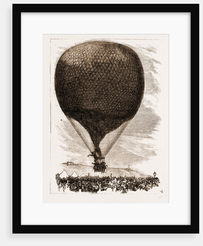 M. Gambetta Leaving Paris For The Provinces In A Balloon, Oct. 8 by Anonymous