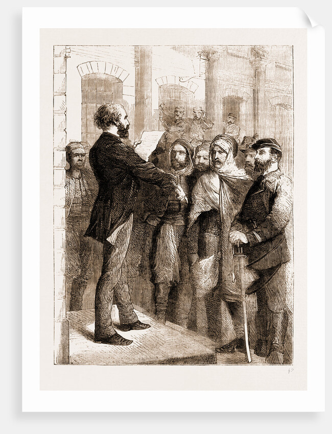M. Gambetta At Tours, November by Anonymous
