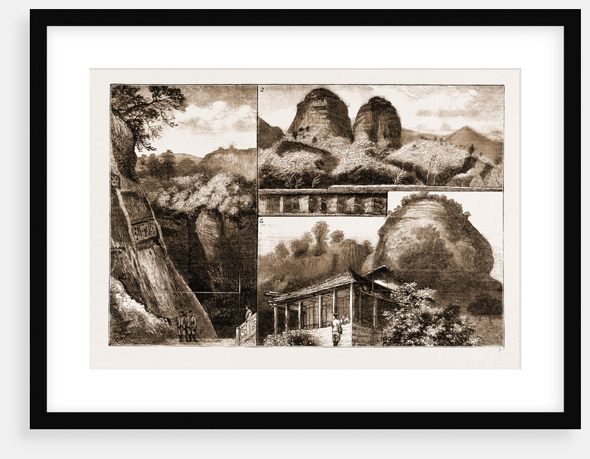 The Buddhist Monastery Of Tan Ha Shan by Anonymous