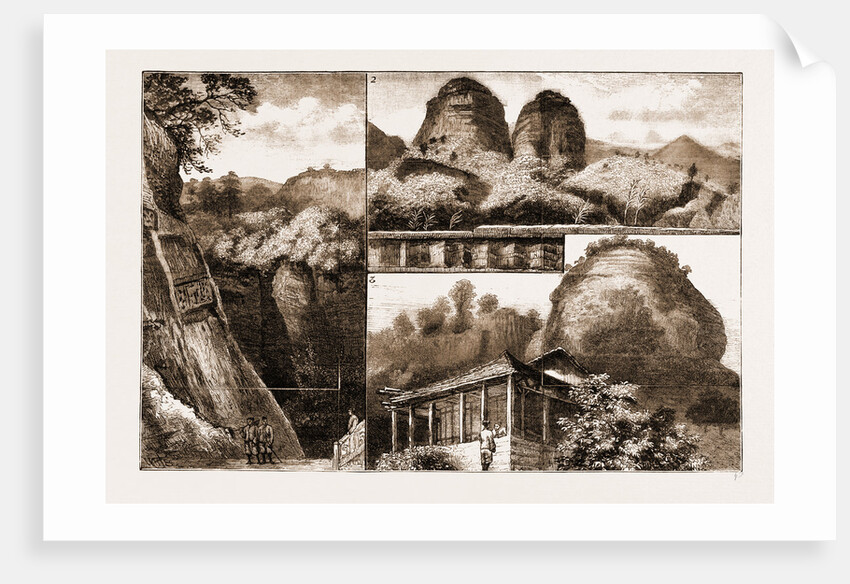 The Buddhist Monastery Of Tan Ha Shan by Anonymous