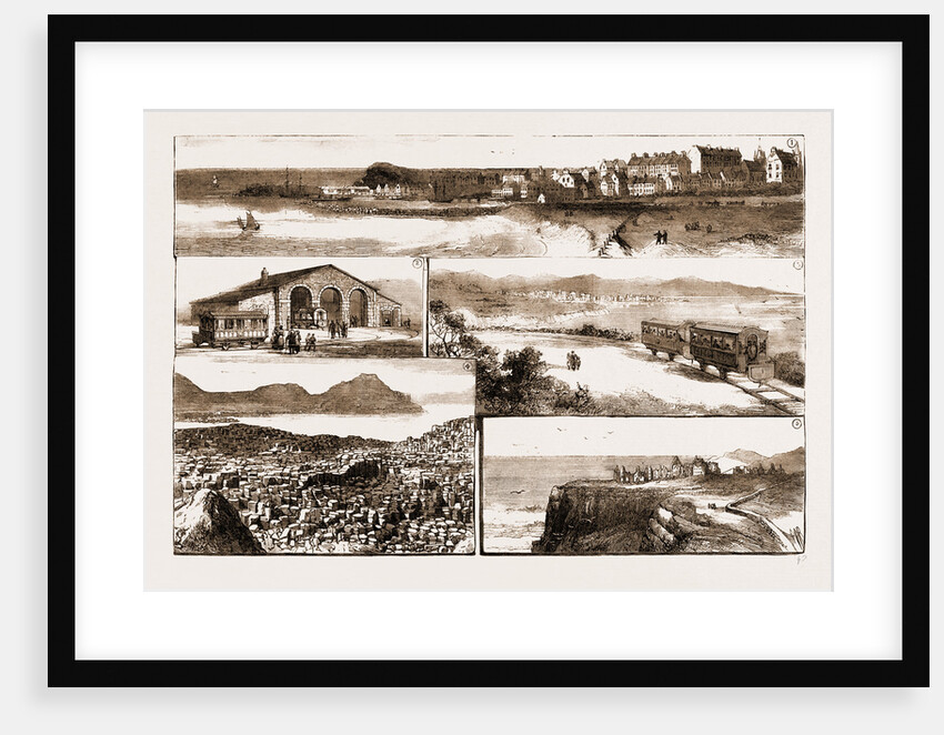 The New Electric Tramway Between Portrush And Bushmills, Ulster by Anonymous