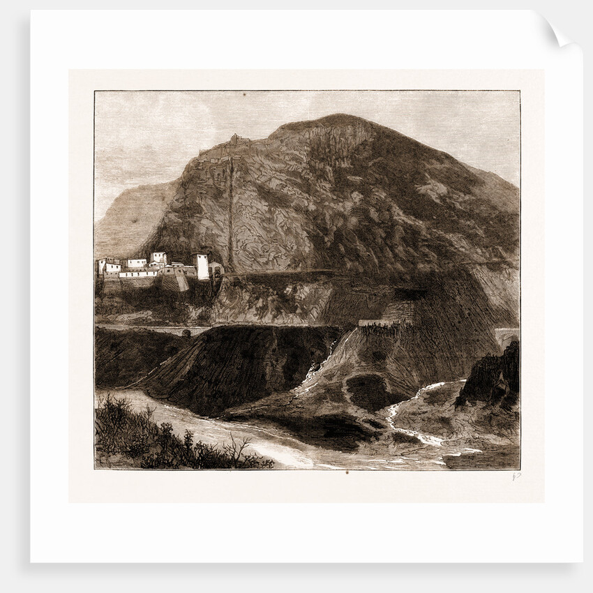 The Great Landslip In The Rhone Valley, Near Bellegarde by Anonymous