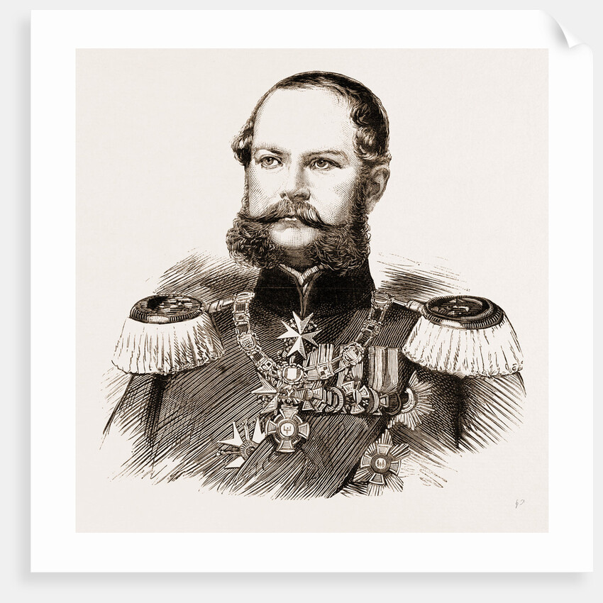 Prince Frederick Charles Alexander Of Prussia, Brother Of The Emperor William And Grandfather Of The Duchess Of Connaught by Anonymous