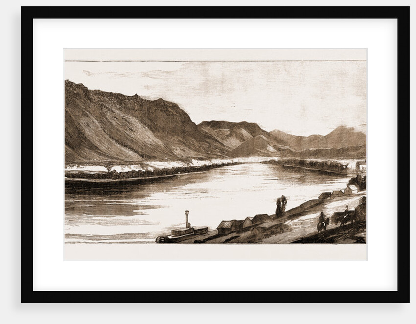 The Village Of Kamloops At The Confluence Of The North And South Thompson Rivers, Canada by Anonymous