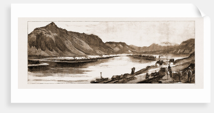 The Village Of Kamloops At The Confluence Of The North And South Thompson Rivers, Canada by Anonymous