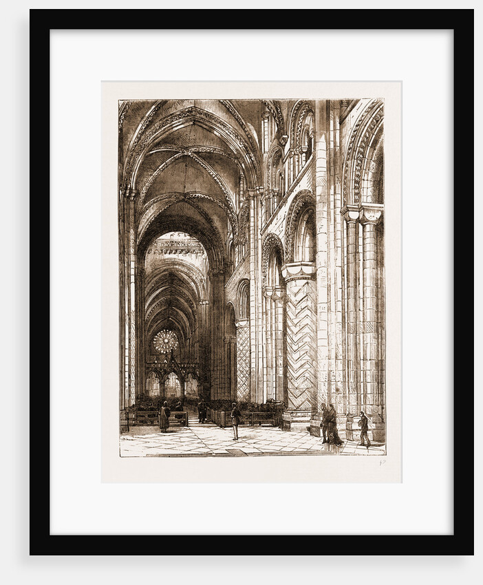 The Nave, Durham by Anonymous
