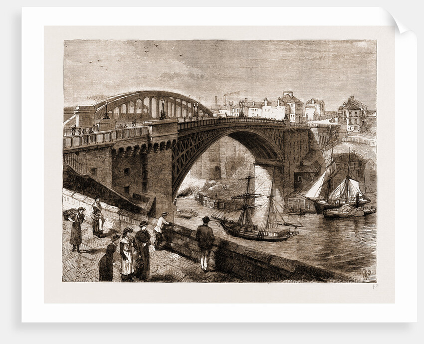 Sunderland Bridge Over The Wear, UK by Anonymous