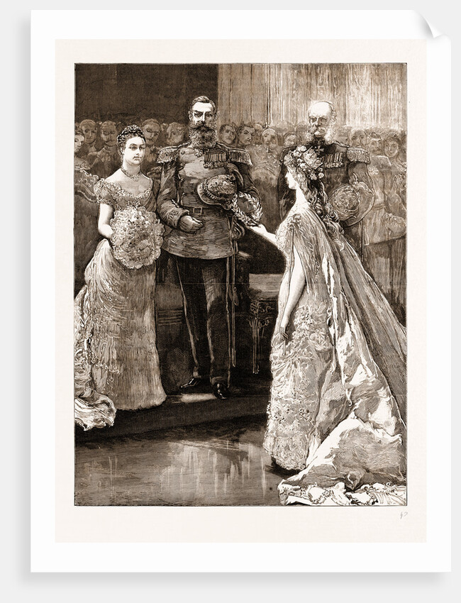 The Silver Wedding Of The Imperial Prince And Princess Of Germany, 1883 by Anonymous