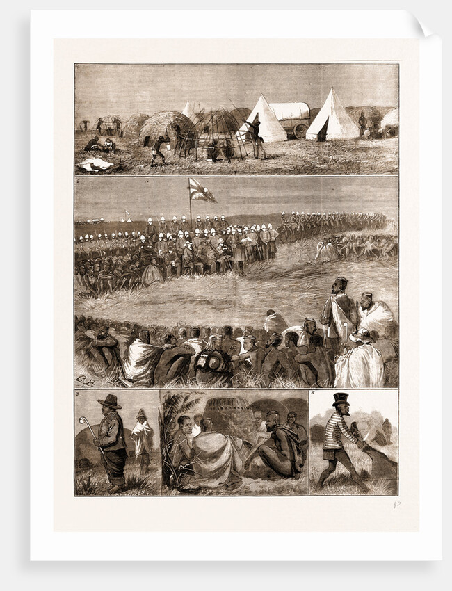 The Restoration Of Cetewayo, The Installation At Intonyanene by Anonymous