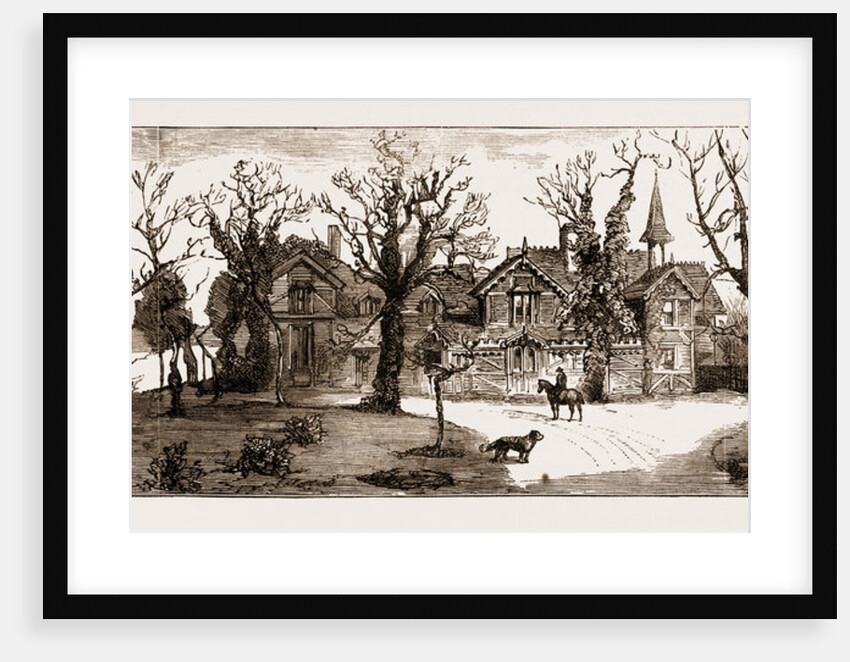 The Attack On Lady Florence Dixie Near Windsor, UK by Anonymous