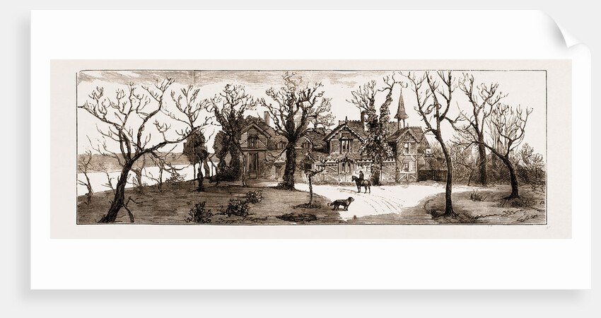 The Attack On Lady Florence Dixie Near Windsor, UK by Anonymous