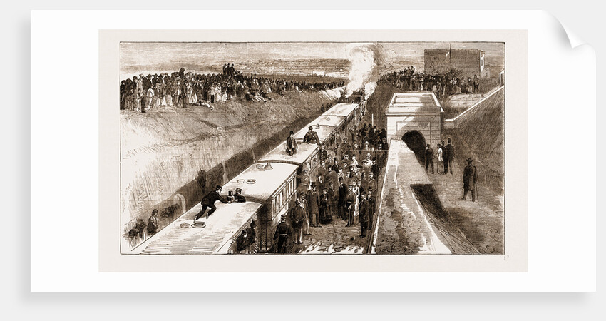 Opening Of A Railway In Malta From Valletta To Citta Vecchia, 1883 by Anonymous