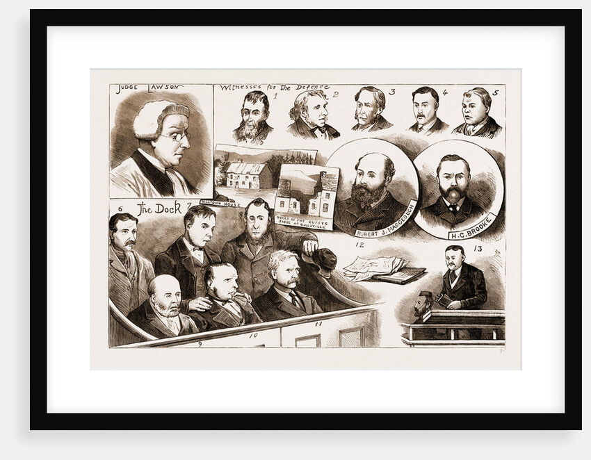 The Trial At Belfast Of Members Of The irish Patriotic Brotherhood For Conspiracy To Murder At Crossmaglen by Anonymous