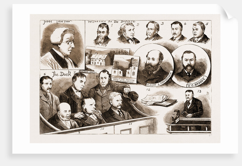 The Trial At Belfast Of Members Of The irish Patriotic Brotherhood For Conspiracy To Murder At Crossmaglen by Anonymous