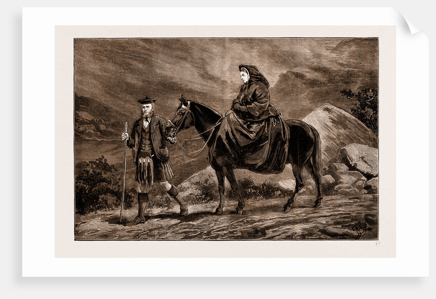 Her Majesty The Queen And Mr. John Brown, 1863 by Anonymous
