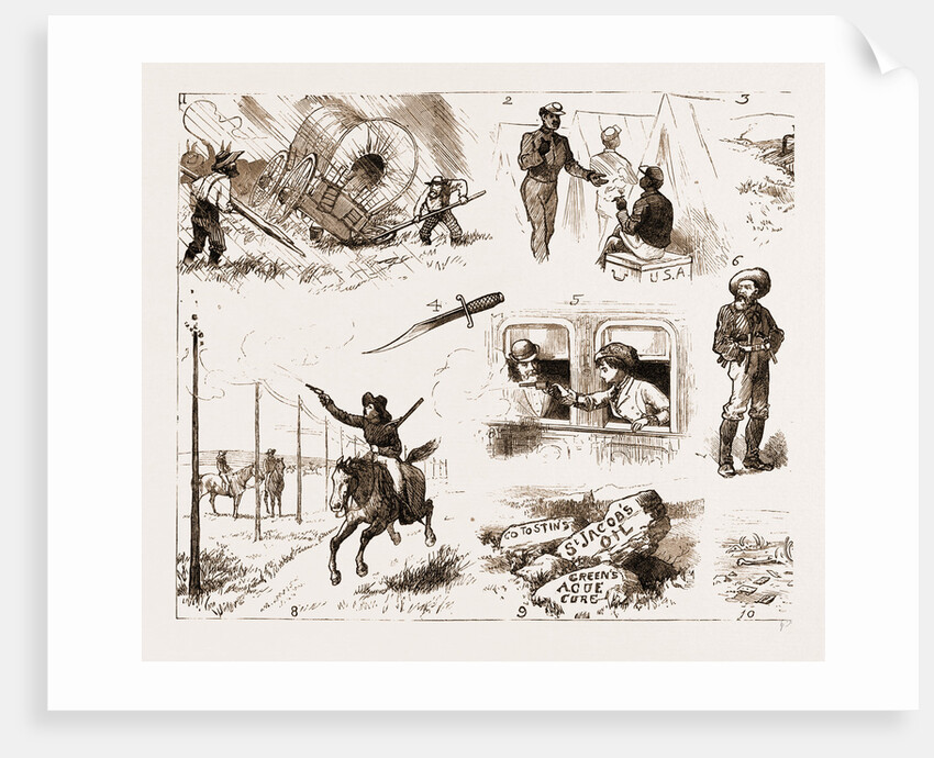 Across The Plains To California By The New Route, U.S.A. by Anonymous
