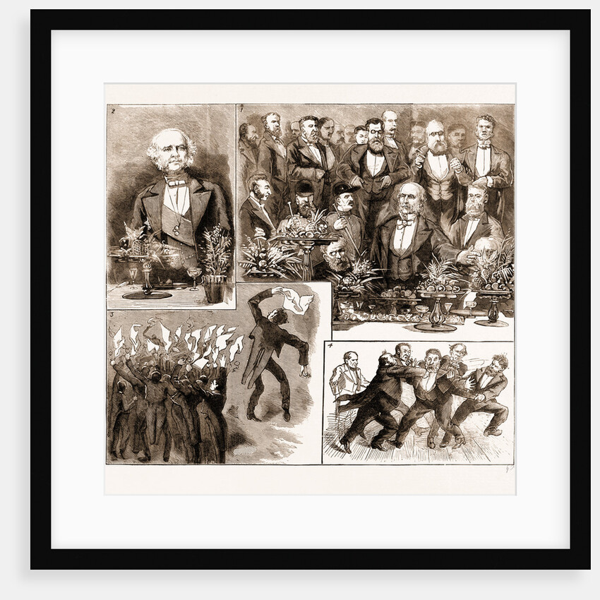 The Inaugural Banquet Of The National Liberal Club At The Westminster Aquarium, London by Anonymous