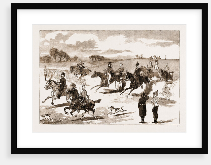 Hunting In Ireland, 1883 by Anonymous