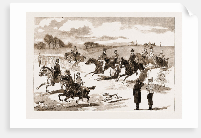 Hunting In Ireland, 1883 by Anonymous