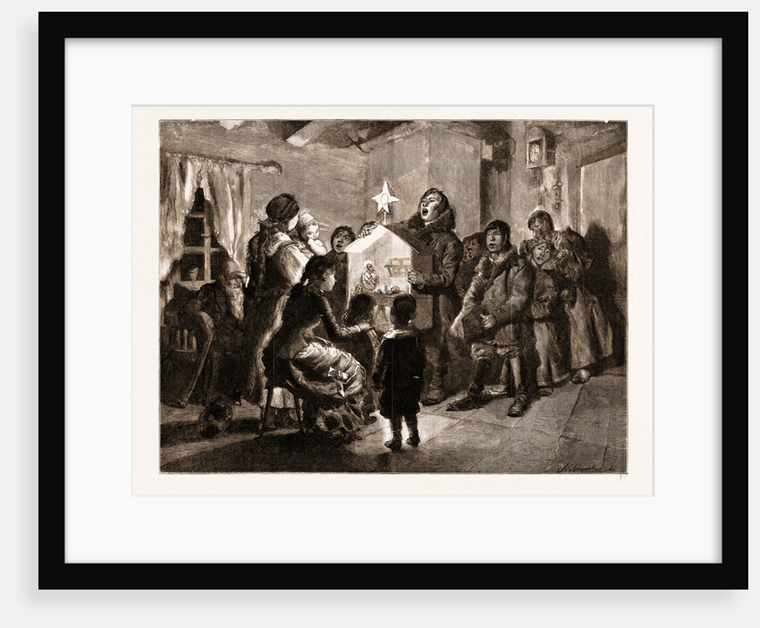 Singing Christmas Carols In Russia, 1883 by Anonymous