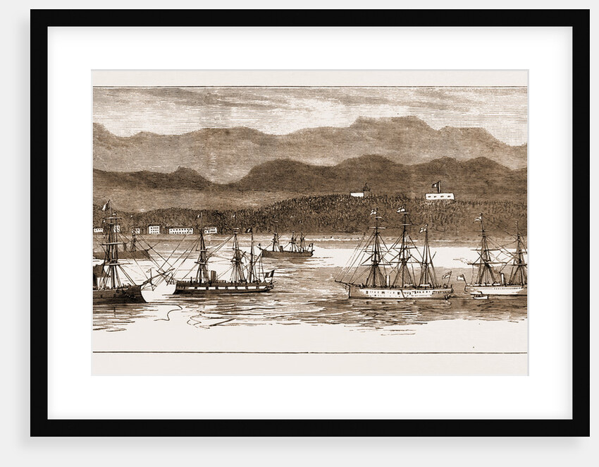 Madagascar, The Taymouth Castle Leaving Tamatave With Despatches For The Mauritius, June 28, 1883 by Anonymous