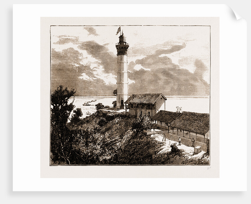 A Dutch East India Lighthouse, Java, Indonesia, 1883 by Anonymous