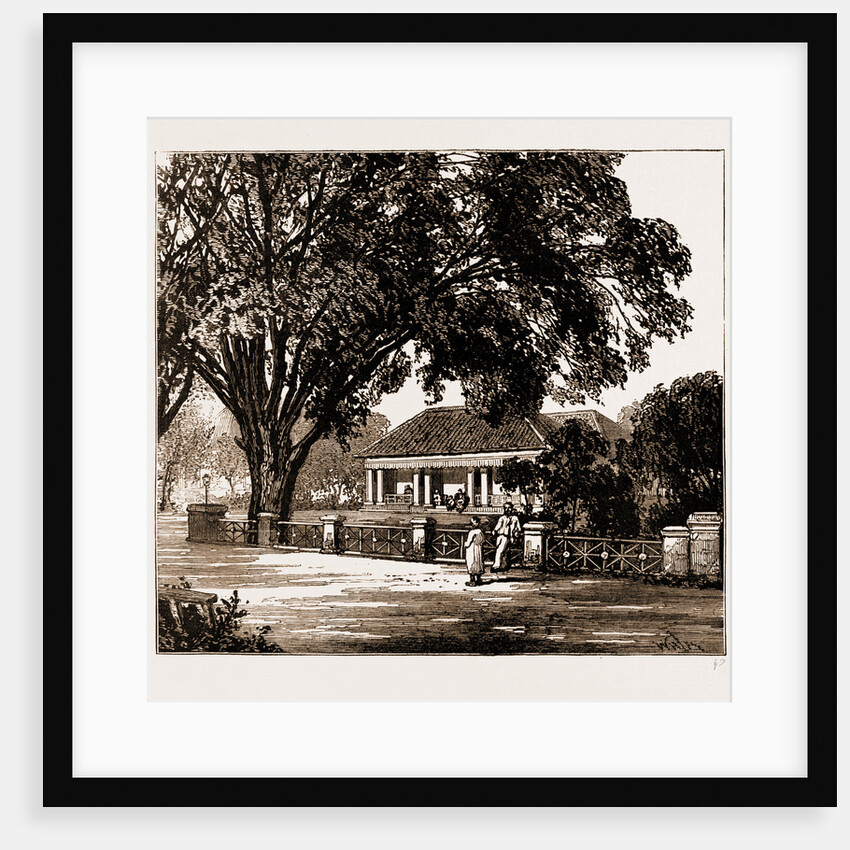 Private Dwelling House, Batavia, Java, Indonesia, 1883 by Anonymous